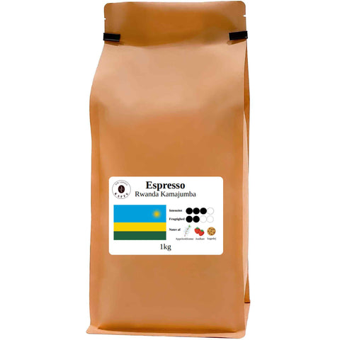Espresso Rwanda Kamajumba hele bønner 2kg