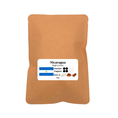 Nicaragua SHG hele bønner 60g
