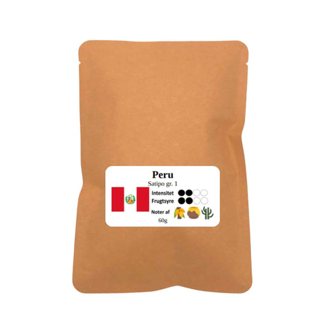 Peru grade 1 hele bønner 60g