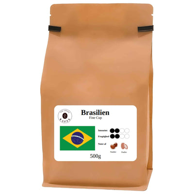 Brasilien Fine Cup hele bønner 500g