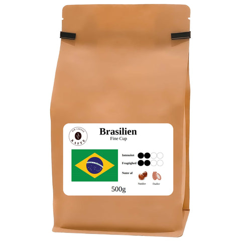Brasilien Fine Cup hele bønner 500g