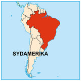 Brasilien RFA formalet stempel 1kg