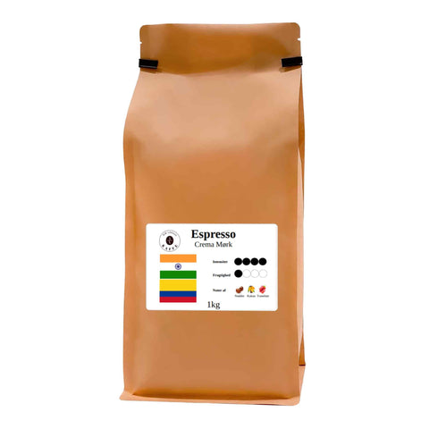 Espresso Crema mørk formalet filter 12kg