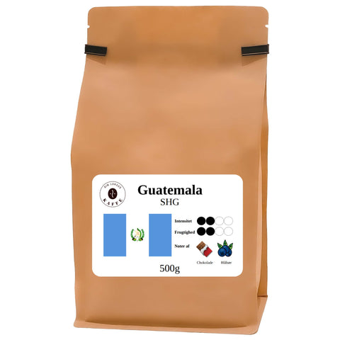 Guatemala SHG hele bønner 500g