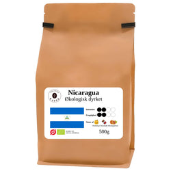 Nicaragua øko hele bønner 500g