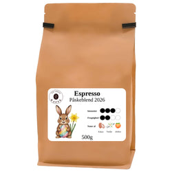 Påskeblend Espresso hele bønner 500g