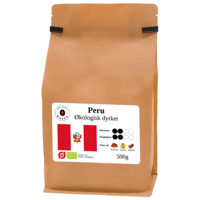Peru øko hele bønner 500g
