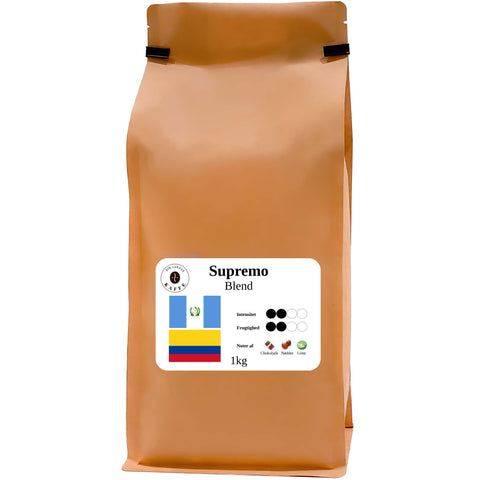 Supremo blend hele bønner 2kg