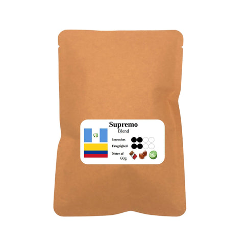 Supremo blend hele bønner 60g