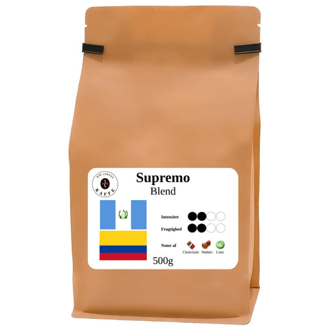 Supremo blend hele bønner 500g