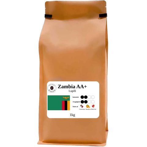 Zambia Lupili AA+ formalet filterkaffe 4kg